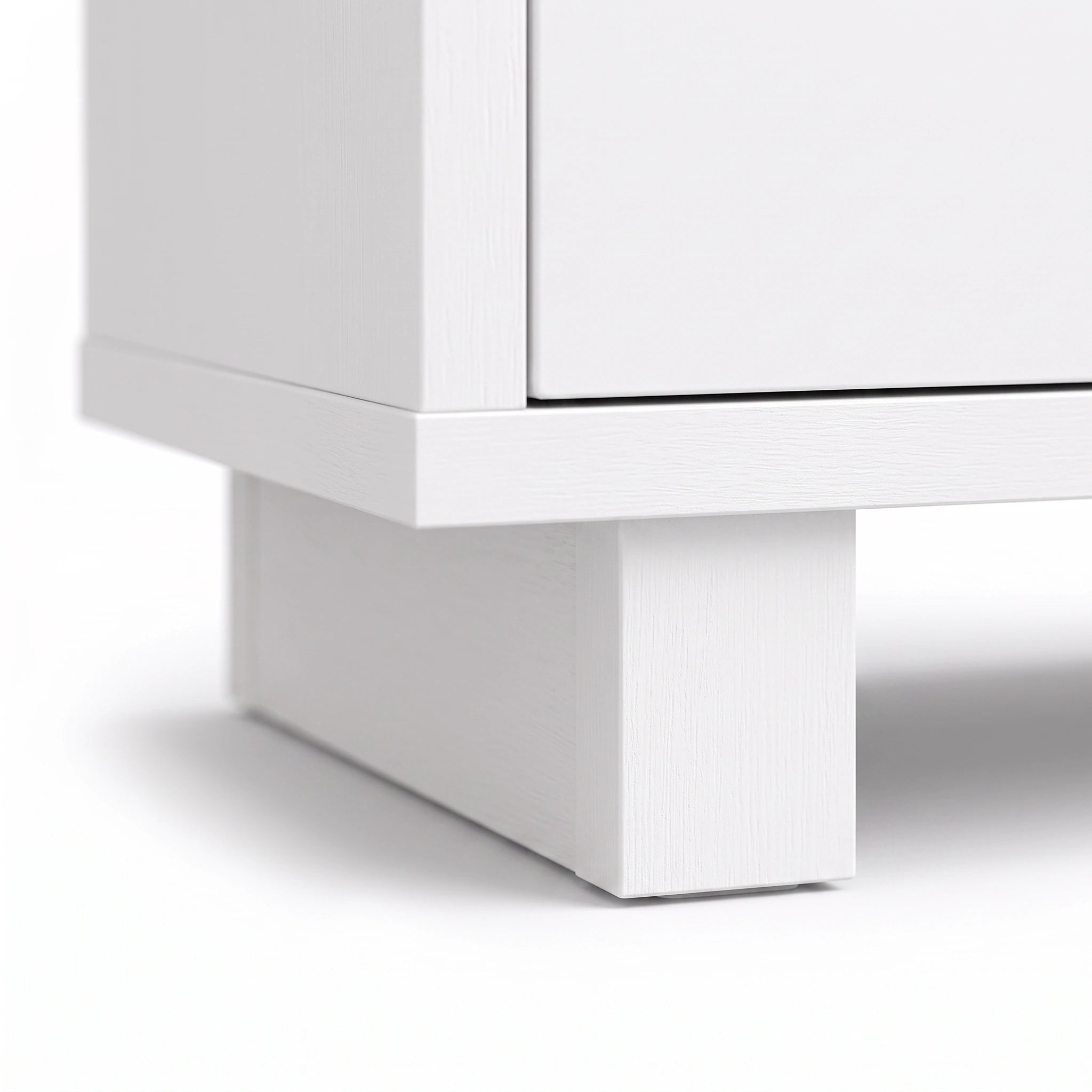 Komoda Mara bijela - detalj blok nogara